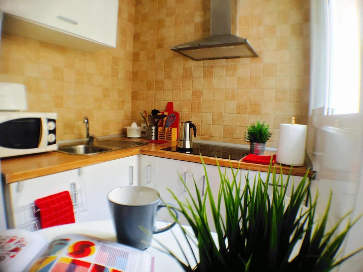 Centro + Wifi+ 2 Camas De Matrimonio +Playa Appartement Cádiz Buitenkant foto